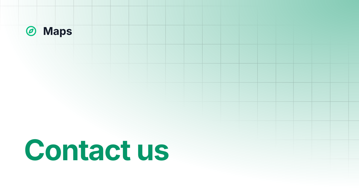 Contact us | Maps